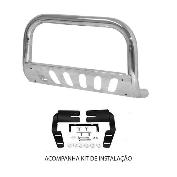 Imagem de Parachoque Quebra Mato Pick-Up 2008 2009 2010 2011 Cromado