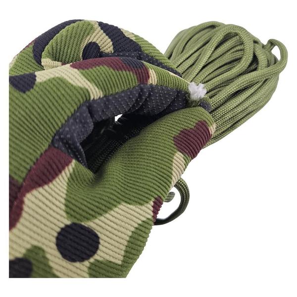 Imagem de Paracord 550 4 Mm 300 Kg Corda 7 Filamentos 29 M Verde