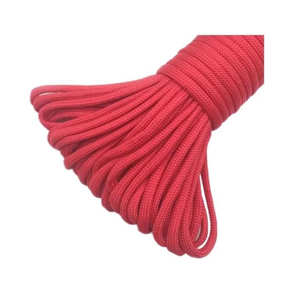 Imagem de Paracord 550 de 4mm, 7 Núcleos - Cabo de Sobrevivência para Escalada, Camping e Hiking