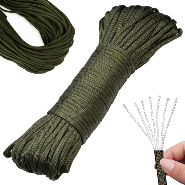 Imagem de Paracord Corda 10 Metros Multiuso Guepardo Verde