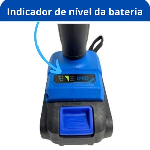 Imagem de Parafusadeira E Furadeira 2em1 36v 2 Baterias Recarregável