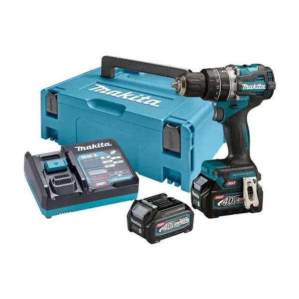 Imagem de Parafusadeira Furadeira 40V Com Impacto Hp002Ga201 Makita