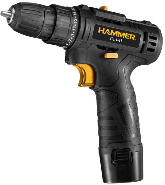 Imagem de Parafusadeira Sem fio Hammer Bivolt 12V - GYPLI11