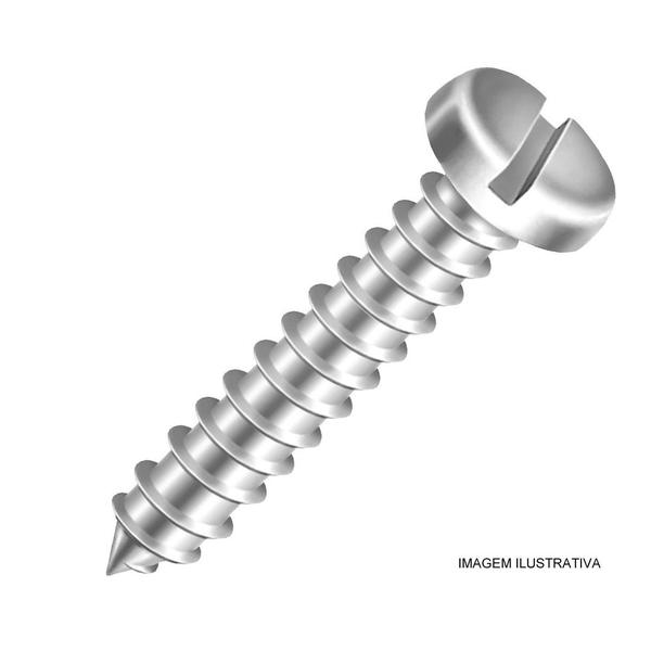 Imagem de Parafuso A. A. Cab. Pan. c/ fenda 2,2 X 13 fe. Zb- 500 PEÇAS