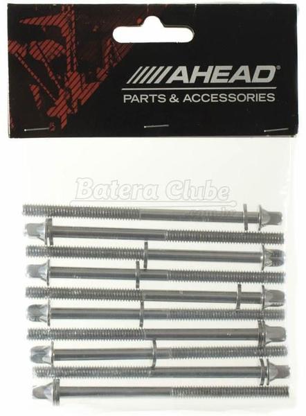 Imagem de Parafuso Ahead Tension Rods 90MM-10 Kit com 10 Unidades para Afinação 90mm Padrão Top de Bumbo