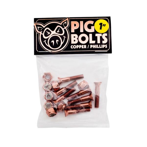 Imagem de Parafuso De Base Skate Pig Copper 1 Cobre