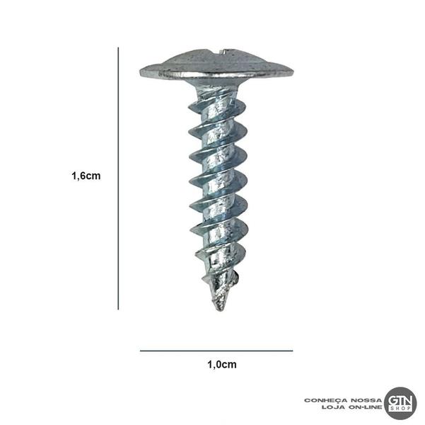 Parafuso de Forro Ponta Agulha Phillips 4.2 x 16 mm 1000 Peças - Stein Imagem de Parafuso de Forro Ponta Agulha Phillips 4.2 x 16 mm 1000 Peças