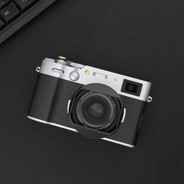 Imagem de Parafuso de lente Haoge LH-X54B Square Metal para Fujifilm X100V X100VI