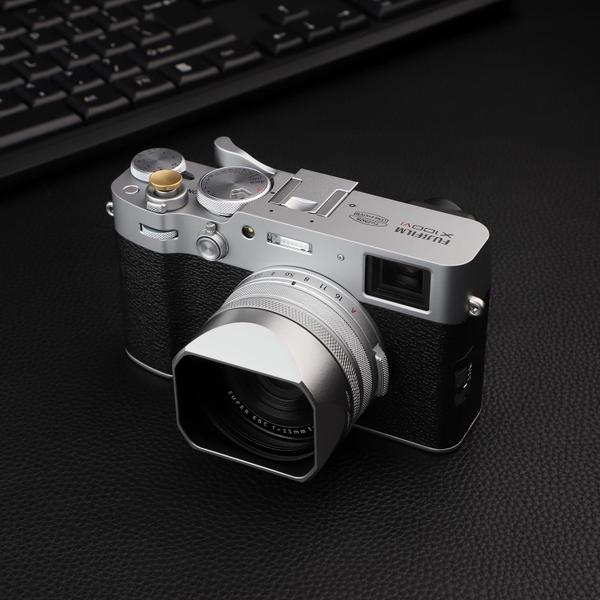 Imagem de Parafuso de lente Haoge LH-X54W Square Metal para Fujifilm X100V X100VI