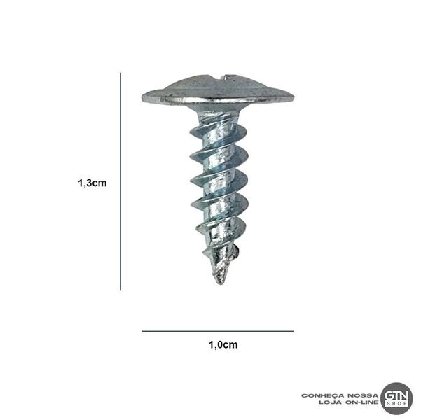 Imagem de Parafuso Forro Ponta Agulha 4,2x13 Lentinha Phillips Stein