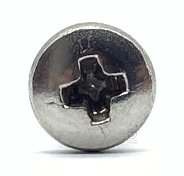 Parafuso INOX Captador HUMBUCKER guitarra 4 unidade - LATONE Imagem de Parafuso INOX Captador HUMBUCKER guitarra 4 unidade