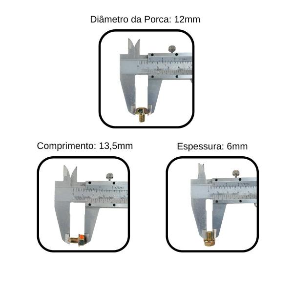 Imagem de Parafuso M6X1X8mm ZN AM P/Motores BFG(E) 13.0/15.0cv Buffalo