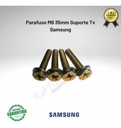 Imagem de Parafuso M8 35mm Suporte Tv Samsung 50 55 58 Vesa Jogo 4 Un