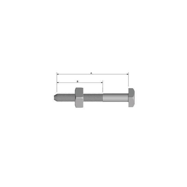 Imagem de Parafuso Máquina 5/8 x 7 175mm - Romagnole