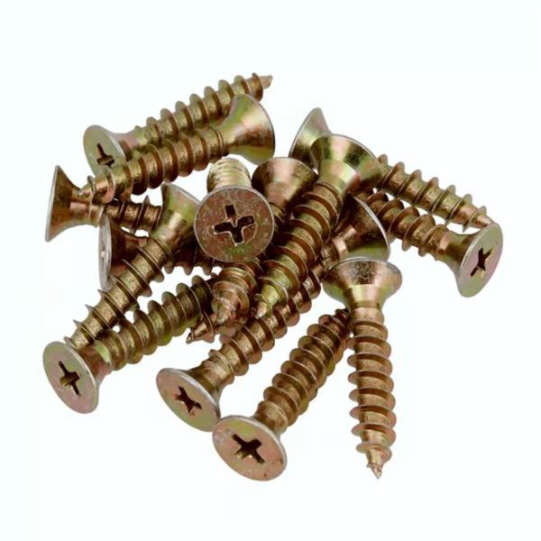 Parafuso para Madeira 3.5 x 30mm Cabeça Chata Phillips 500 unidades - BELENUS Imagem de Parafuso para Madeira 3.5 x 30mm Cabeça Chata Phillips 500 unidades