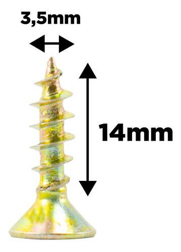 Imagem de Parafuso Para Madeira Mdf Compensado Philips 3,5x14 1000un