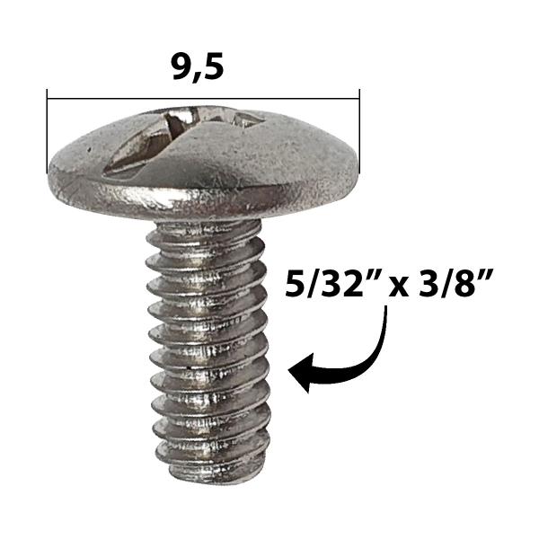 Imagem de Parafuso Para Registros e Torneiras Deca 5/32" x 3/8" - 4180082