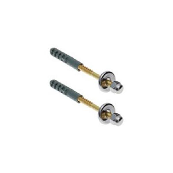 Parafuso para vaso latao - bucha 10 pop 43101/ kit com 02 unds - bognar Imagem de Parafuso para vaso latao - bucha 10 pop 43101/ kit com 02 unds - bognar