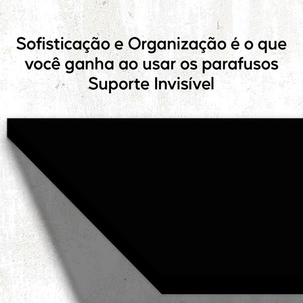 Parafuso Pino Suporte Invisível Prateleira 10 Peças 170mm - Mastertel Imagem de Parafuso Pino Suporte Invisível Prateleira 10 Peças 170mm
