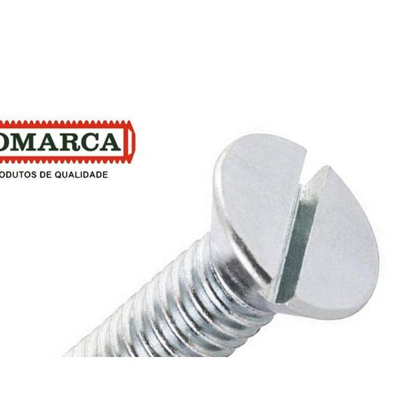 Imagem de Parafuso Rosca Maquina Chata Fenda Jomarca   3/16 X 1/2" - Kit C/5 Peca