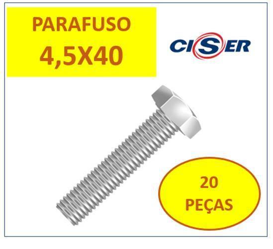 Imagem de Parafuso Sextavado Inox 10 X 100 Inox 20 Pçs