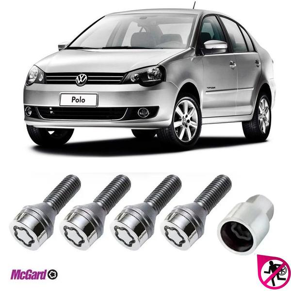 Imagem de Parafuso Trava Antifurto Roda Vw Polo 2011 a 2022 Original