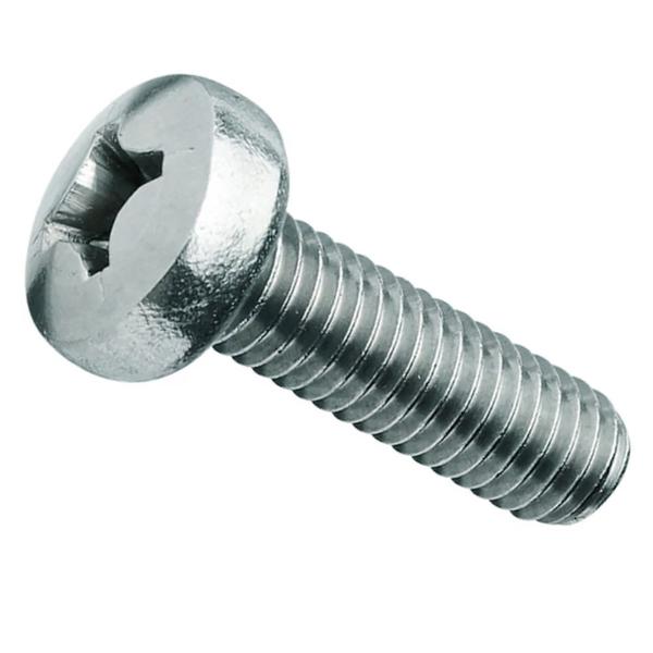 Imagem de Parafuso trilobular cabeça panela phillips m6 x 30 - 100pçs