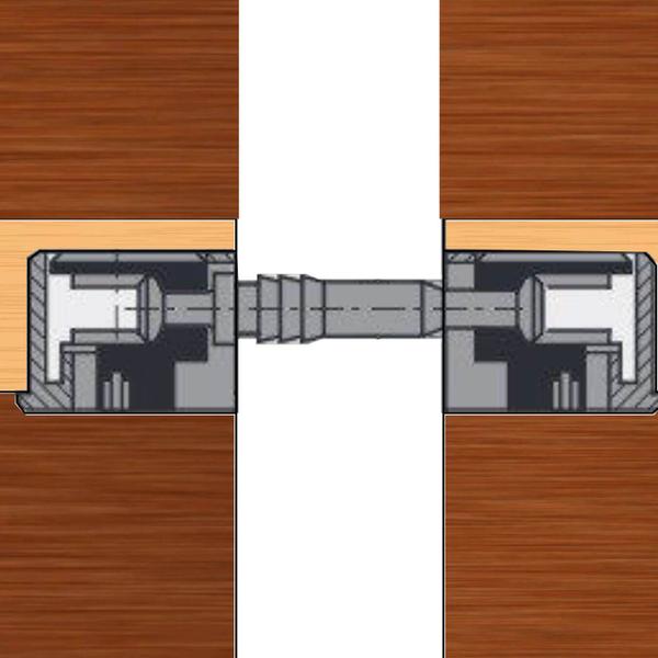 Imagem de Parafuso Vb. Duplo Ø6 X 33 Mm Zincado