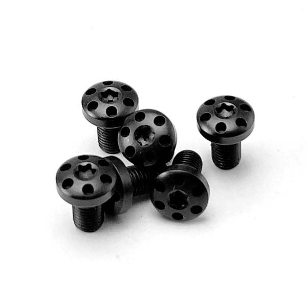 Imagem de Parafusos De Punho De Chave Torx T8 De Aço Inoxidável Branco Preto Para Ferramentas Manuais De