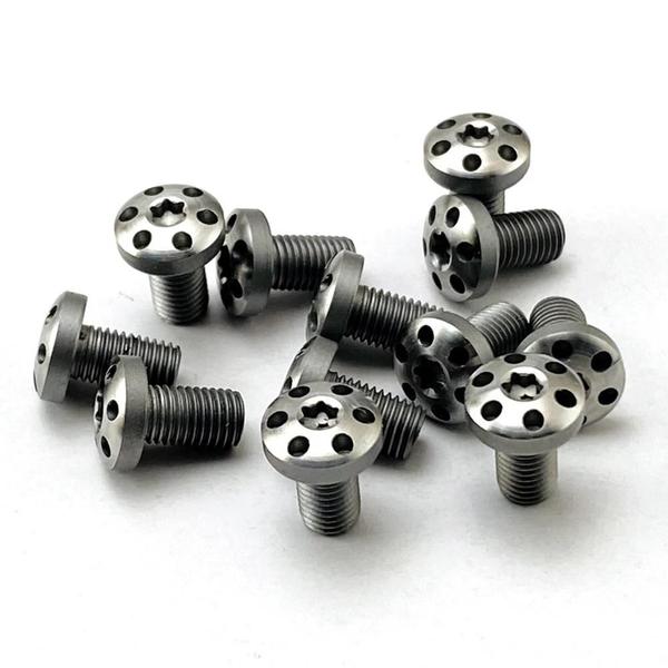 Imagem de Parafusos De Punho De Chave Torx T8 De Aço Inoxidável Branco Preto Para Ferramentas Manuais De