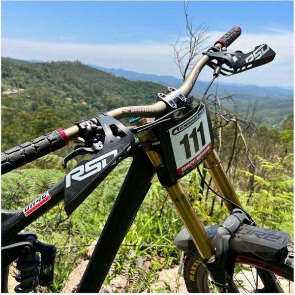 Imagem de  Paralama Bike Mtb Mud No More Pro + Handguard Protetor Punho RSD