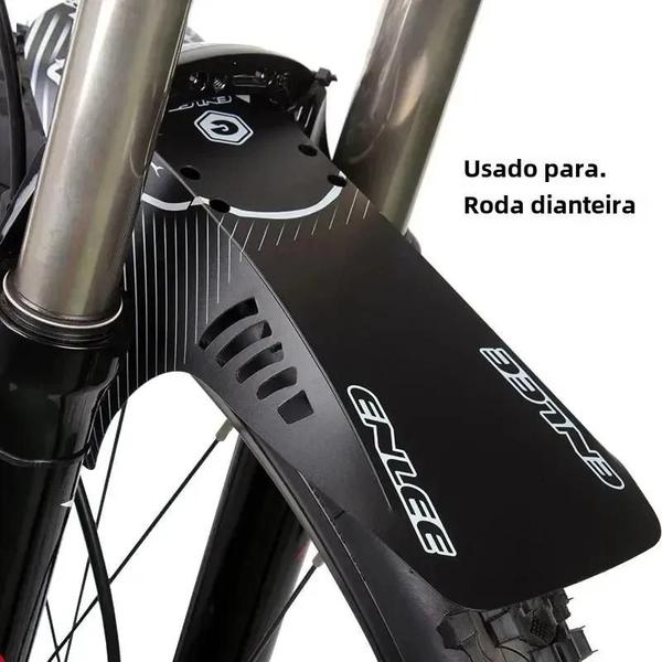 Imagem de Paralama de Bicicleta MTB Reflexivo - Dianteiro e Traseiro