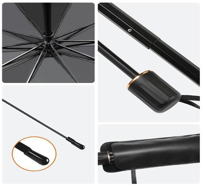 Imagem de Parasol Para-Sol Protetor Solar Painel Carro Guarda Chuva