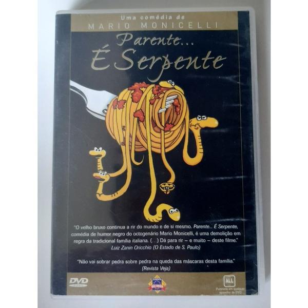 parente e serpente dvd original lacrado - nc Imagem de parente e serpente dvd original lacrado