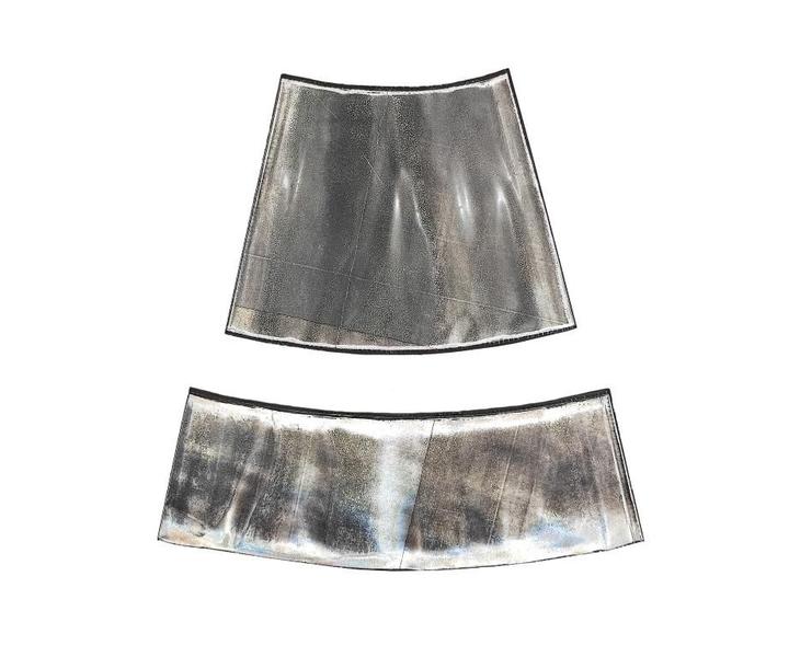 Pares Faixas Refletivas Branca Cristal Camisa Cone 75cm - Gadstore Imagem de Pares Faixas Refletivas Branca Cristal Camisa Cone 75cm