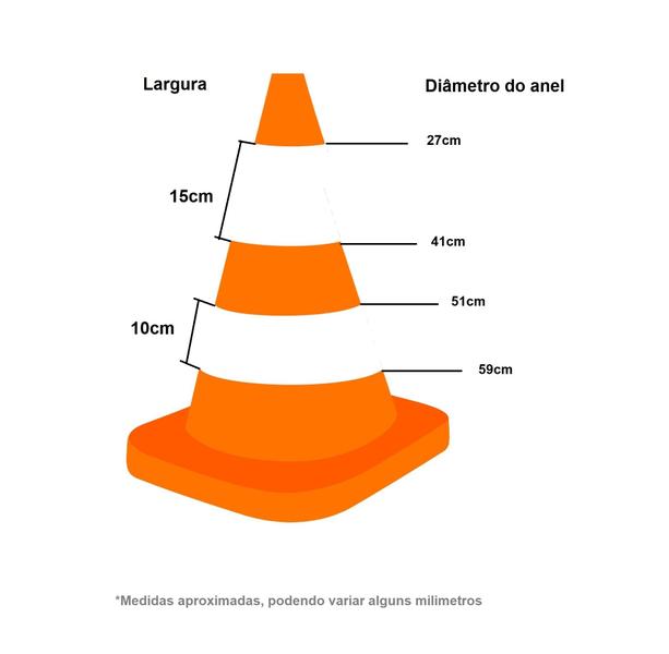 Pares Faixas Refletivas Branca Cristal Camisa Cone 75cm - Gadstore Imagem de Pares Faixas Refletivas Branca Cristal Camisa Cone 75cm