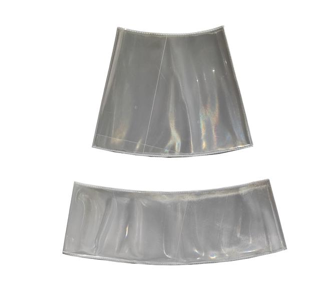 Pares Faixas Refletivas Branca Cristal Camisa Cone 75cm - Gadstore Imagem de Pares Faixas Refletivas Branca Cristal Camisa Cone 75cm
