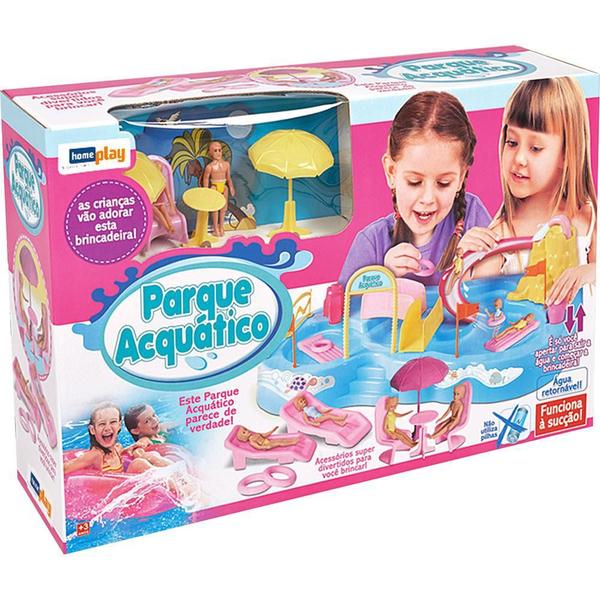 Imagem de Parque Aquatico Infantil Homeplay Estilo Polly Pocket Menina - Homeplay