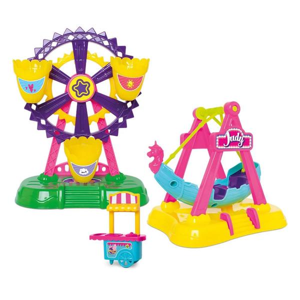 Imagem de Parque de Diversões da Judy Samba Toys 4 Peças