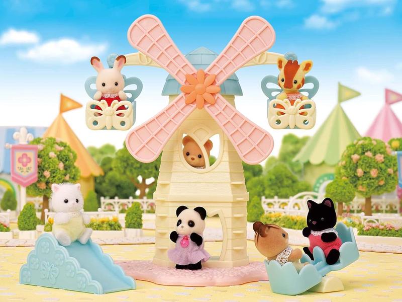 Imagem de Parque de moinho de ventos para bebes sylvanian families - epoch