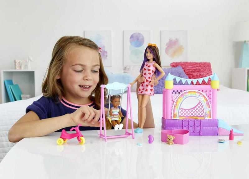 Imagem de Parquinho Infantil Skipper Barbie - Mattel HHB67