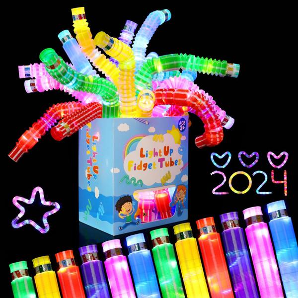 Imagem de Party Favors Glow Sticks Light Up Tubes para crianças GetWill