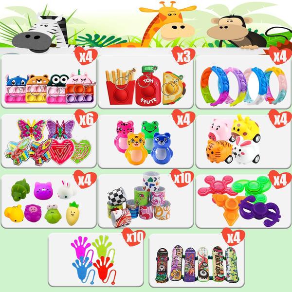 Imagem de Party Favors Toys Dilycery Treasure Box para crianças de 4 a 8 anos, 60 unidades