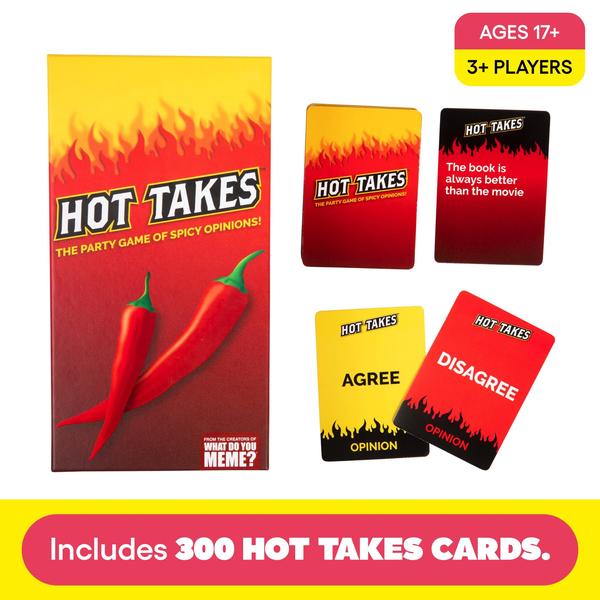 Party Game O QUE VOCÊ MEME Hot Takes Adult com 300 cartas - WHAT DO YOU MEME Imagem de Party Game O QUE VOCÊ MEME Hot Takes Adult com 300 cartas