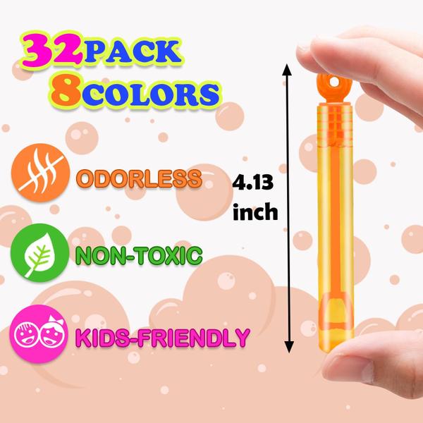 Imagem de Party Goodie Gift Bag Stuffer Fillers Mini Bubble Wand Toys