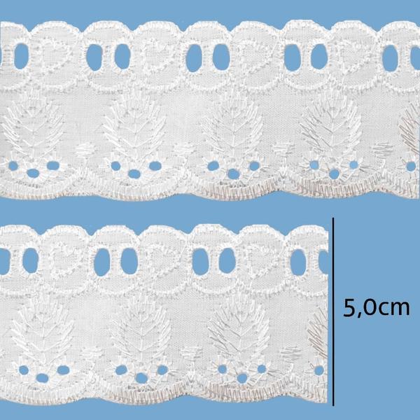 Imagem de Passa Fita de Poliester 5cm Luli 5007 Rolo com 13,70 Metros