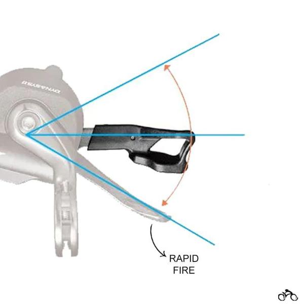 Imagem de Passador Traseiro Shimano Deore SL-M6100-R 12v