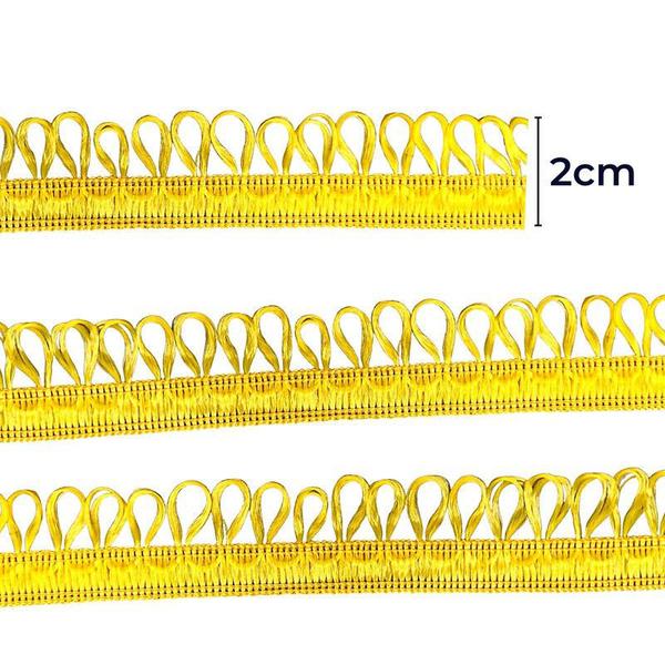 Passamanaria Ponto Curva Sao Jose 20mm Peça 300m - Zanini Imagem de Passamanaria Ponto Curva Sao Jose 20mm Peça 300m