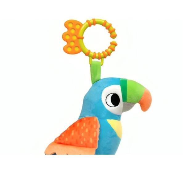 Pássaro De Atividades Pelúcia Papagaio Didi 18047 - Buba Imagem de Pássaro De Atividades Pelúcia Papagaio Didi 18047 - Buba
