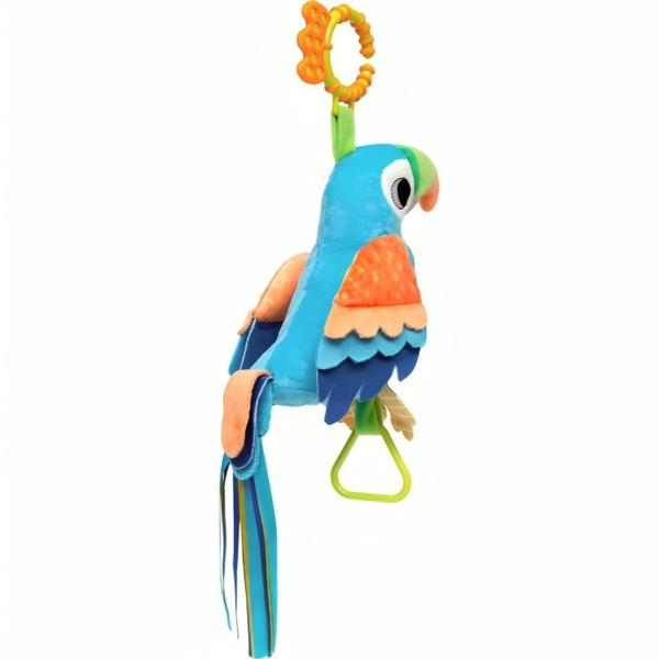 Pássaro De Atividades Pelúcia Papagaio Didi 18047 - Buba Imagem de Pássaro De Atividades Pelúcia Papagaio Didi 18047 - Buba